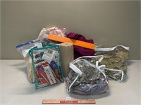 GREAT LOT OF SEWING MATERIALS