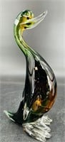 Gorgeous Large Long Neck Murano Glass Duck