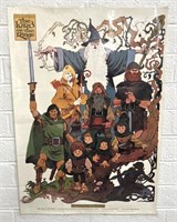 Rare 1978 The Fellowship of the Ring LOTR Poster