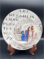 Antique Nations of the World Greek Alphabet Plate