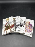 Pandora Hearts Jun Mochizuki Manga (Set of 4)