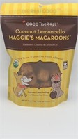 4 oz Macaroon Lemon Dog Treats