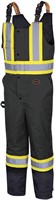 Pioneer High Visibility Overall Bib Pants - Large