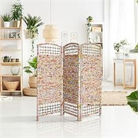 Oriental  4ft Recycled Magazine Room Divider