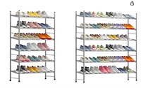 Shoe Rack 18-36 Pairs expandable brown