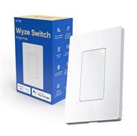 Wyze Switch, 2.4 GHz WiFi Smart Light Switch, Sing