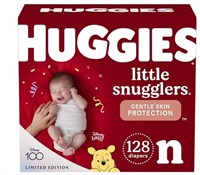 HUGGIES Newborn Diapers 128ct newborn