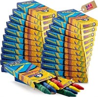 Bulk Premium Color Crayons Case Of 120  4-Packs