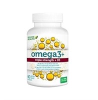 Genuine Health Omega3+ Triple-Strength, Pack of 2