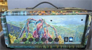 Painted Dwarvenaut 20 Tube Amplifier. "the Cherry