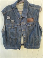 Vintage Rocawear Denim 100% Cotton Vest
