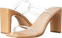 The Drop womens Avery Square Toe Sandal - Size 6.5