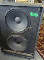 Fender Bassman 2-15 Rolling Speaker Cabinet. No