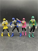 Power Ranger Megaforce Action Figures (Set of 4)