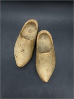 Vintage Children’s Traditional Wooden Clogs