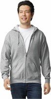 Gildan Mens Fleece Zip Hooded Sweatshirt XL