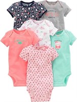 Carters  baby-girls 6-Pack Jumpsuit - Newborn