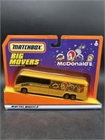 1999 Matchbox Big Movers McDonalds Model Bus