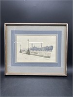 1/20 Framed WestMinster London Lithography