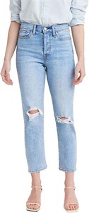 Levi's Womens Wedgie Straight Jeans, Sz 29