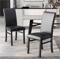Costway - Upholstered Dining Chairs Set of 2