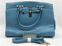 New NY & C Eva Mendes Blue Crossbody Bag