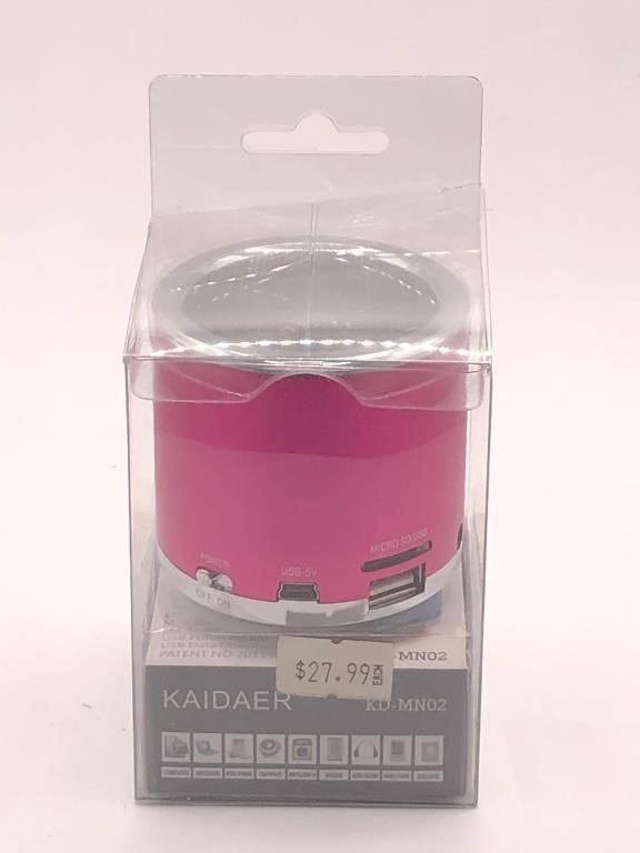 New in Box Kaidaer Mini Speaker KD-MN02
