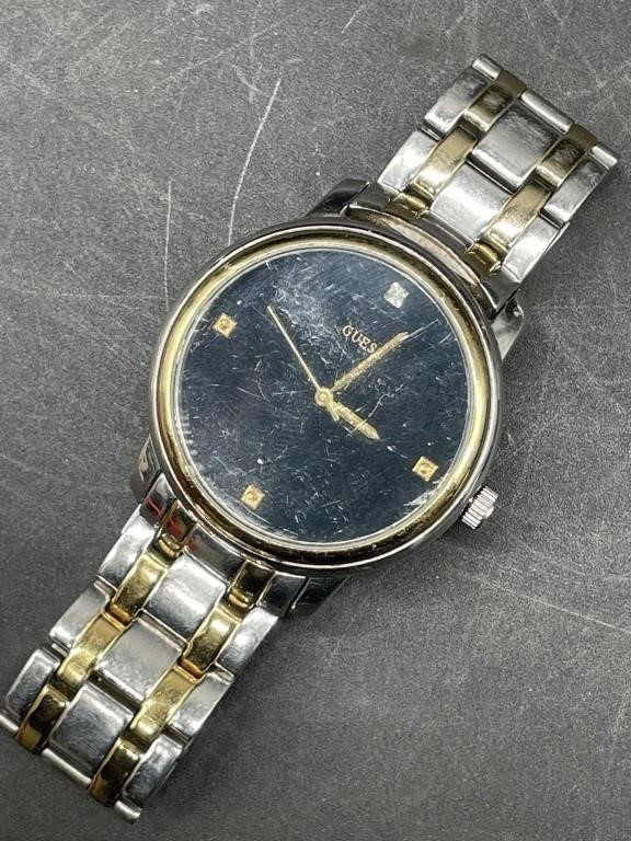 Men’s Vintage Guess Waterproof Watch