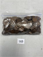 BAG OF WHEAT PENNIES - UNKNOWN COUNT UNSEARCHED