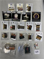 LOT OF 20 ALTANTA OLYMPIC 1996 PINS & KEYCHAINS