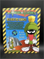 Marvin the Martian Destructive Services Tin Poster