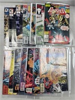 LOT OF 7 PUNISHERS & 7 EXTREME JUSTICE COMIC BOOKS