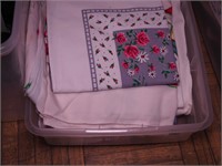 15 vintage cotton tablecloths