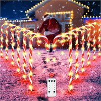 $46 12PK Candy Cane Lights *Missing