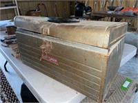 Vintage Metal Craftsman Tool Box
