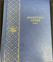 ROOSEVELT DIMES 1946-1965 Set. 90% Silver