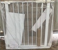 White Metal Safety Gate