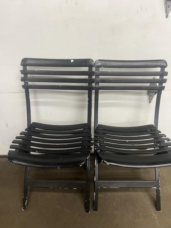 Plastic Black Folding Chairs