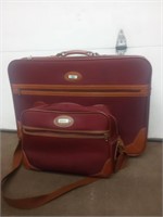 Jaguar suitcase with Carry on bag