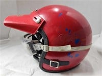 Vintage Motorcycle Helmet w/Shield/Goggles, etc