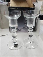 Essentials candle holders *with box*