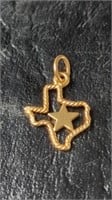 James Avery ? 14k Texas State Rope Star Charm