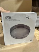 New Winco 12" sieve baking sifter