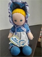 Vintage Blue Bonnet Doll