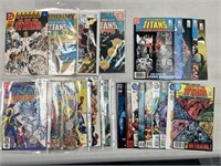 TALES OF THE TEEN TITANS LOT OF 23 COMIC BOOKS
