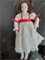 Vintage Porcelain Doll