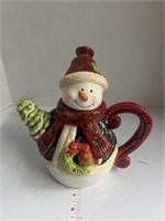 MayRich snowman teapot
