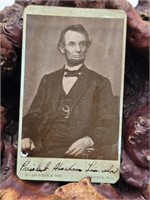 Abe / Abraham Lincoln Cabinet Card Style Print