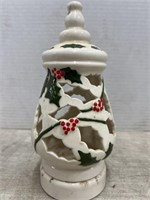 Ceramic Christmas Candle Holder