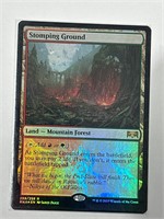 Magic The Gathering MTG Stomping Ground Foil